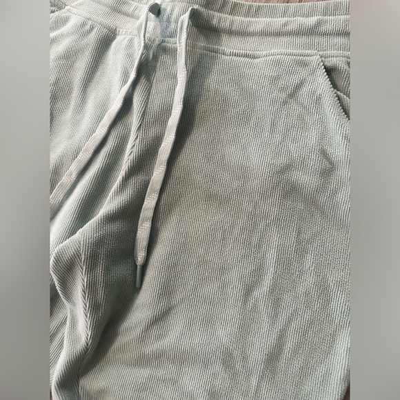 Marc New York Blue/Green Ribbed Sweat Pants Size Medium - Picture 2 of 6